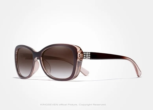 [Femme] Lunette 7260 (Clear Brown)