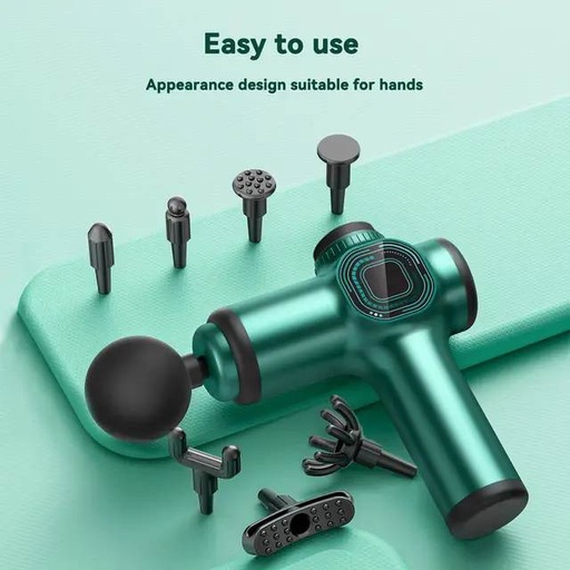 Pistolet Massage SAVIOR - 8 embouts.